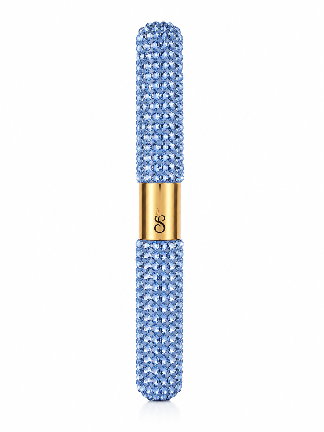 Ocean Blue Luxe Rhinestone Cigar Pick