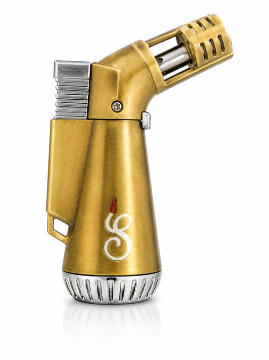 Unisex Executive Luxe Torch -  Pocket Size Gold