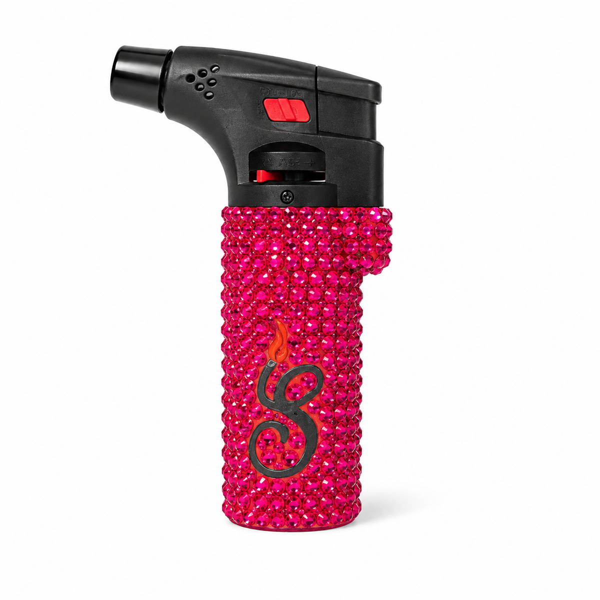 Ruby Reign Luxe Rhinestone Torch