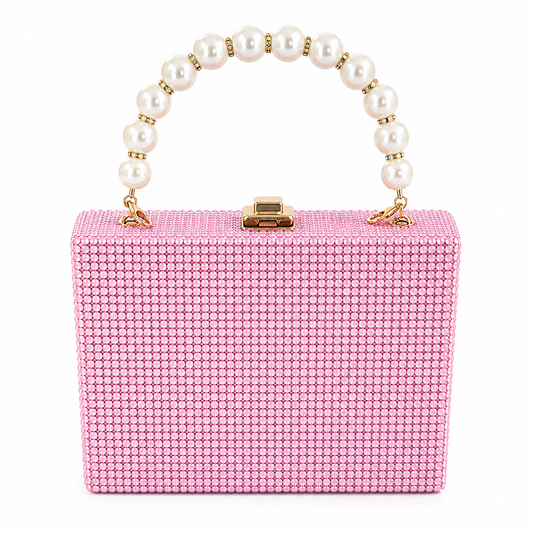 Pink Her Luxe Logo Free Humidor Purse