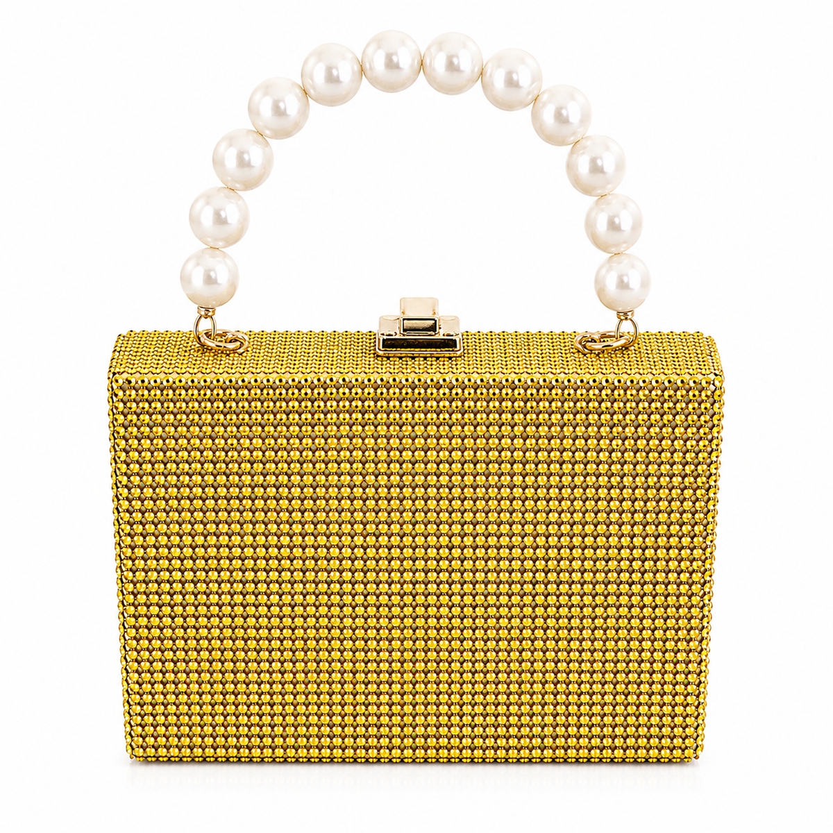 Gold Amber Luxe Logo Free Humidor Purse