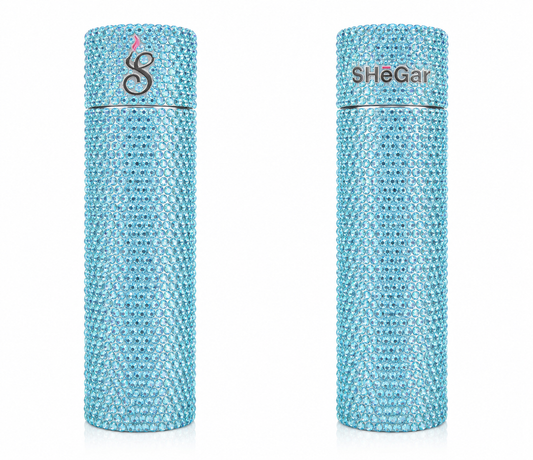 Aqua Daze Luxe Rhinestone Cigar Case