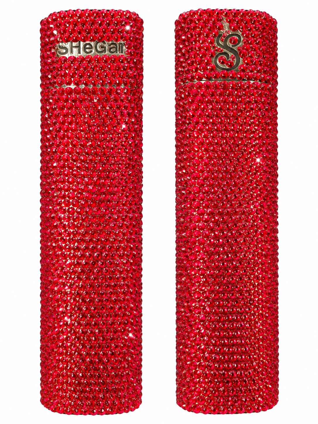 Ruby Reign Luxe Rhinestone Cigar Case